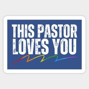 This Pastor Loves You Sticker